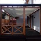 Pergola typu baldachim Pergola Zen dachowa