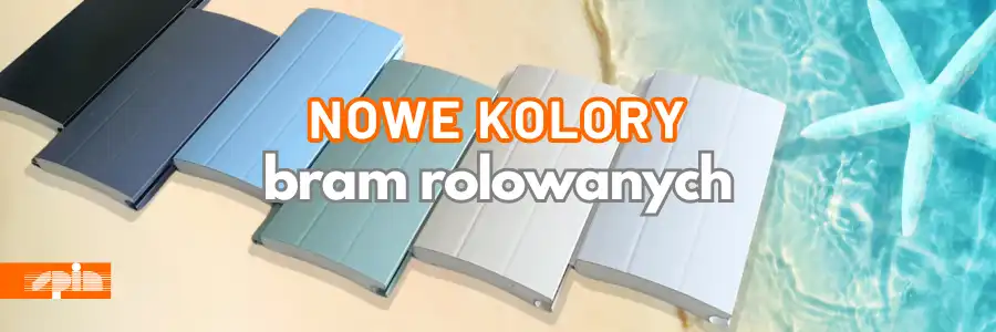 blog nowe kolory bram rolowanych Spin Bobko Szczecin