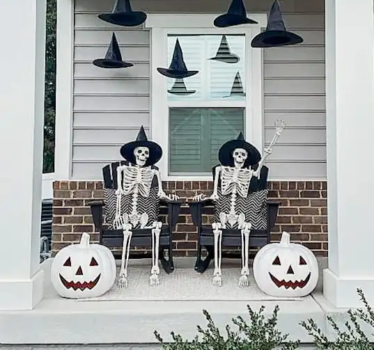 halloween diy blog zadaszenie taras pergola Spin Bobko Szczecin